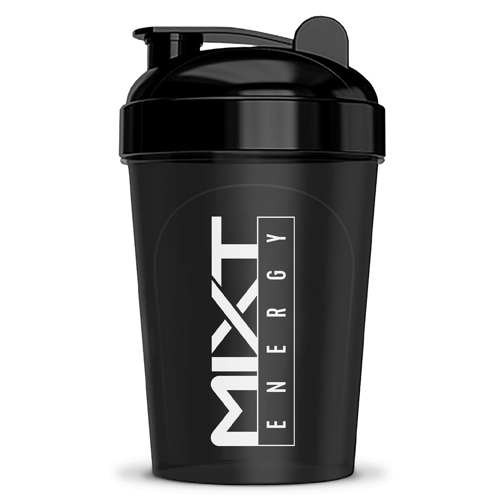 MIXT Energy Shaker Bottle, 16 oz. Shaker Bottle, BPA Free & Lid Mixing  Technology (16 oz, Glow in the Dark)